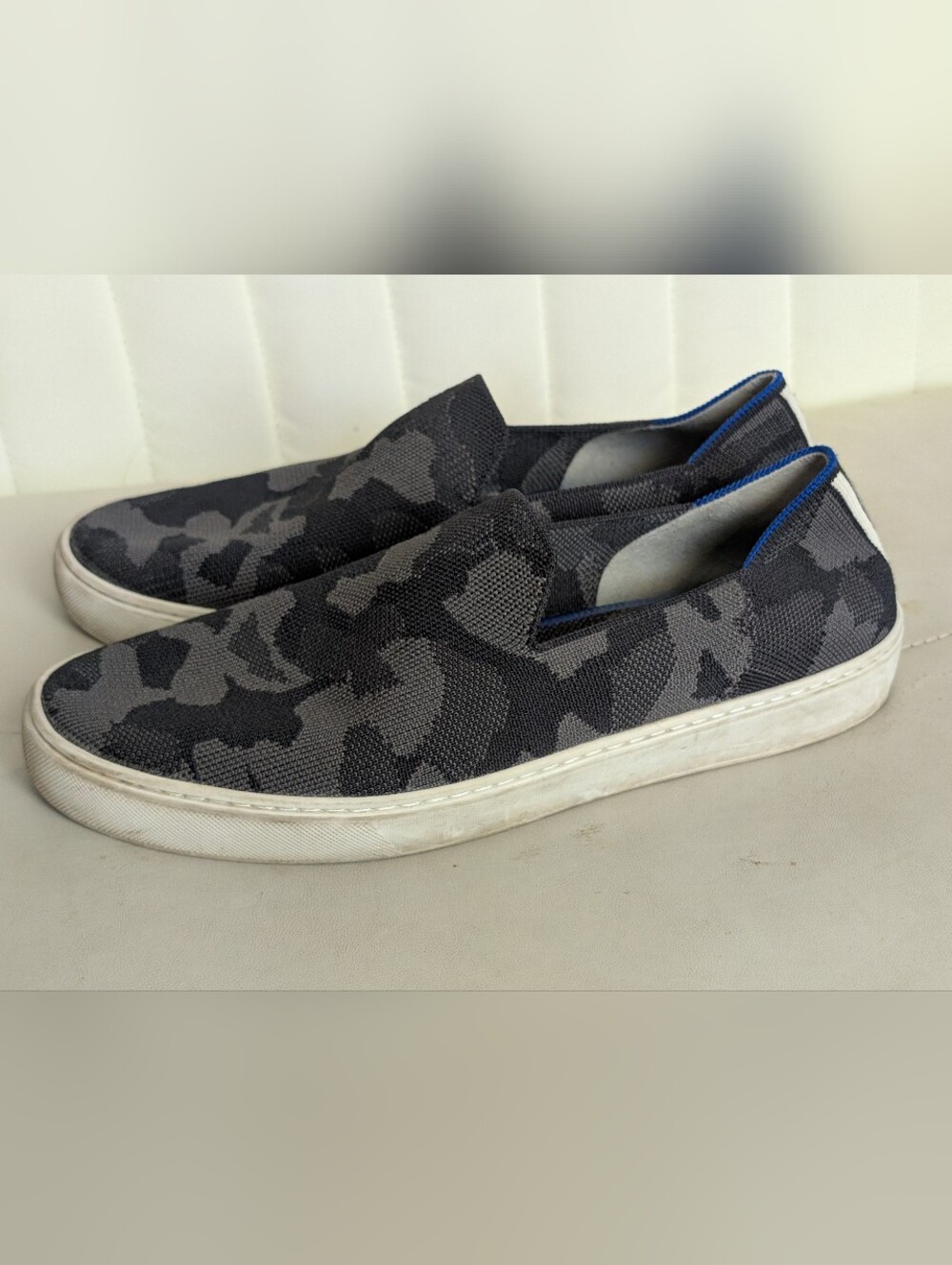 Rothy’s The Original Slip On Sneaker Camo Print Sz 11